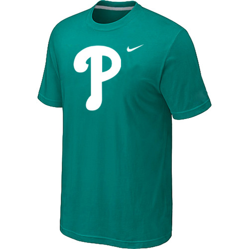 MLB Philadelphia Phillies Heathered Nike Blended T-Shirt L.Green