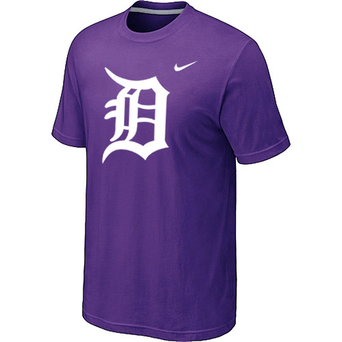 Detroit Tigers Nike Short Sleeve Practice T-Shirt Purple