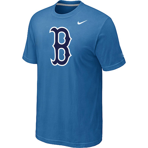 MLB Boston Red Sox Heathered Nike Blended T-Shirt L.Blue
