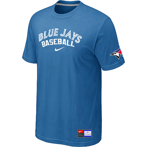 Toronto Blue Jays Nike Short Sleeve Practice T-Shirt L.Blue