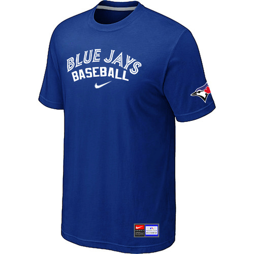 Toronto Blue Jays Nike Short Sleeve Practice T-Shirt Blue