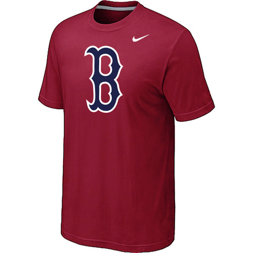 MLB Boston Red Sox Heathered Nike Blended T-Shirt Red