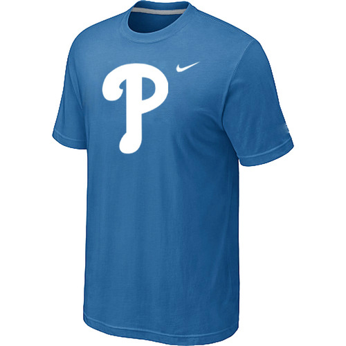 MLB Philadelphia Phillies Heathered Nike Blended T-Shirt Blue