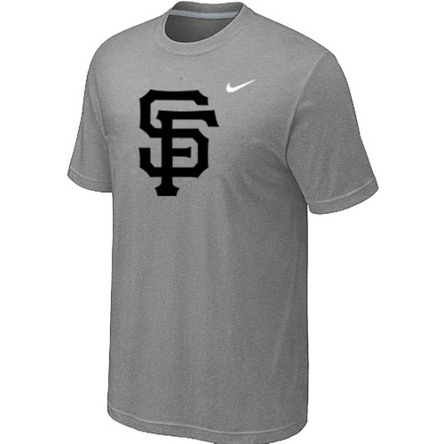 MLB San Francisco Giants Heathered Nike Blended T-Shirt Grey