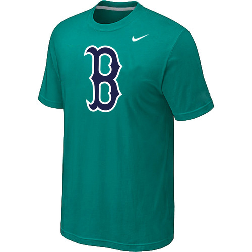 MLB Boston Red Sox Heathered Nike Blended T-Shirt L.Green
