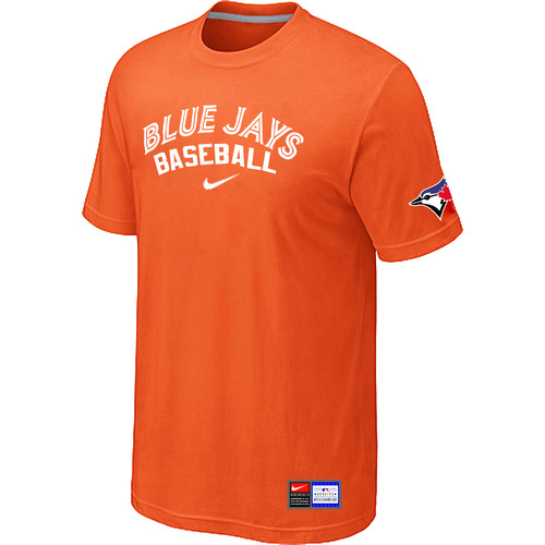 Toronto Blue Jays Nike Short Sleeve Practice T-Shirt Orange