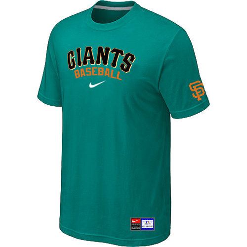 MLB San Francisco Giants Heathered Nike Blended T-Shirt Green