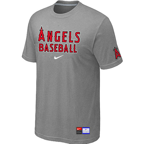 Los Angeles of Anaheim Nike Short Sleeve Practice T-Shirt Grey