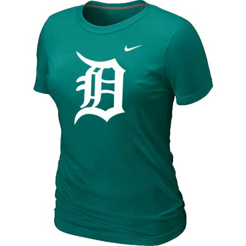 Detroit Tigers Nike Womens Short Sleeve Practice T Shirt Green