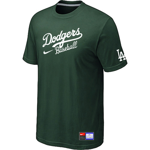 Los Angeles Dodgers Nike Logo Legend TShirt D-Green35