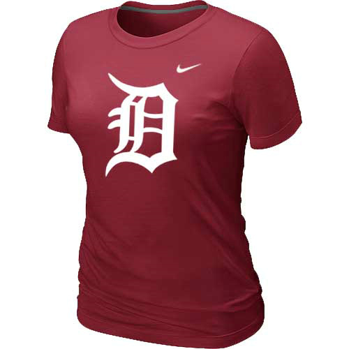Detroit Tigers Nike Womens Short Sleeve Practice T Shirt Red
