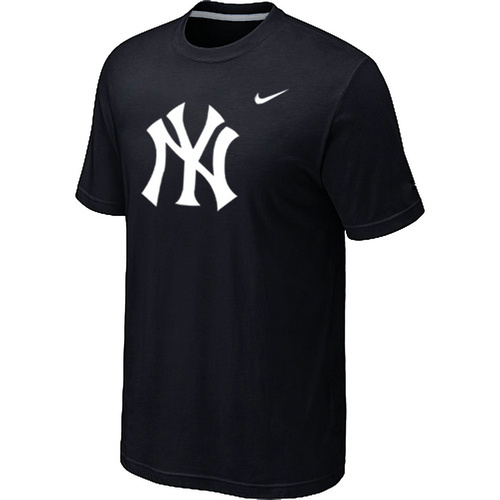 MLB New York Yankees Heathered Nike Blended T-Shirt Black