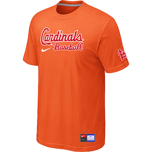 St-Louis Cardinals Nike Short Sleeve Practice T-Shirt Orange