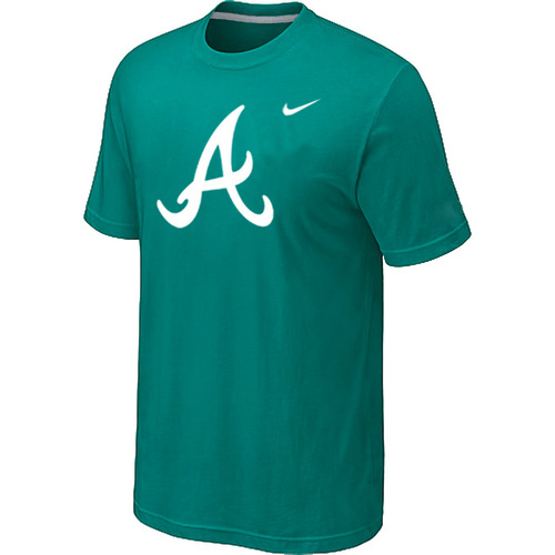 Atlanta Braves Nike Short Sleeve Practice T-Shirt Green