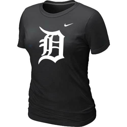 Detroit Tigers Nike Womens Short Sleeve Practice T Shirt Black
