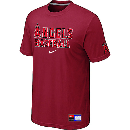 Los Angeles of Anaheim Nike Short Sleeve Practice T-Shirt Red