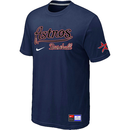 MLB Houston Astros Nike Short Sleeve Practice T-Shirt D.Blue