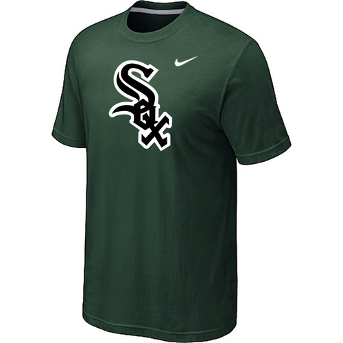Chicago White Sox Nike Heathered Club Logo T-Shirt TShirt11