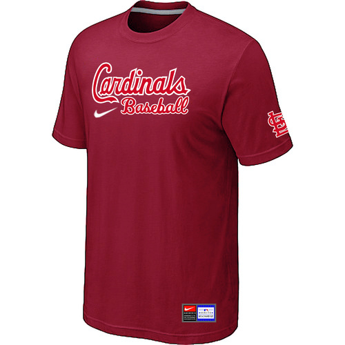 St-Louis Cardinals Nike Short Sleeve Practice T-Shirt Red