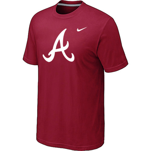 Atlanta Braves Nike Short Sleeve Practice T-Shirt Red