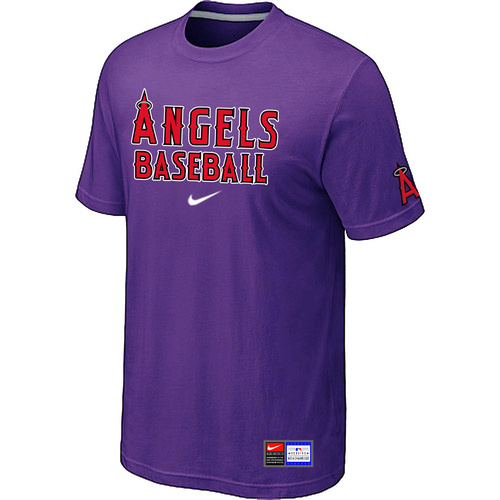 Los Angeles of Anaheim Nike Short Sleeve Practice T-Shirt Purple