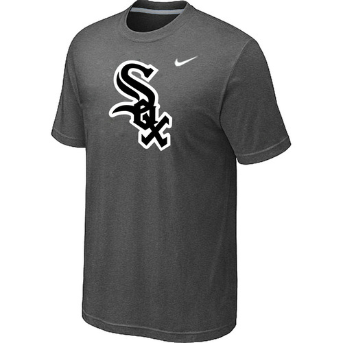 Chicago White Sox Nike Heathered Club Logo T-Shirt D-Grey 