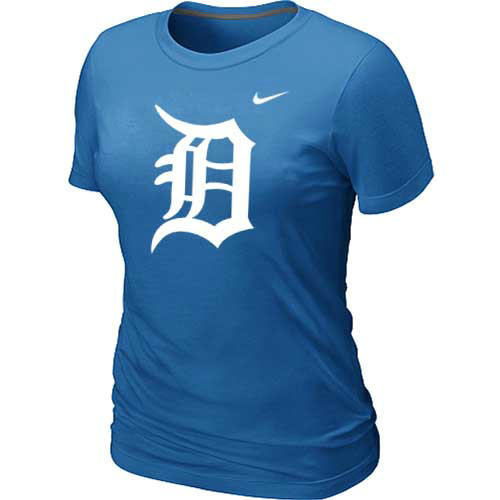 Detroit Tigers Nike Womens Short Sleeve Practice T Shirt Blue