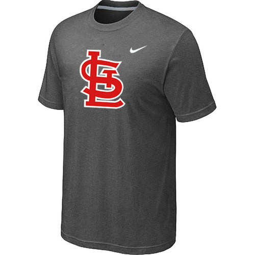 St-Louis Cardinals Nike Short Sleeve Practice T-Shirt Grey
