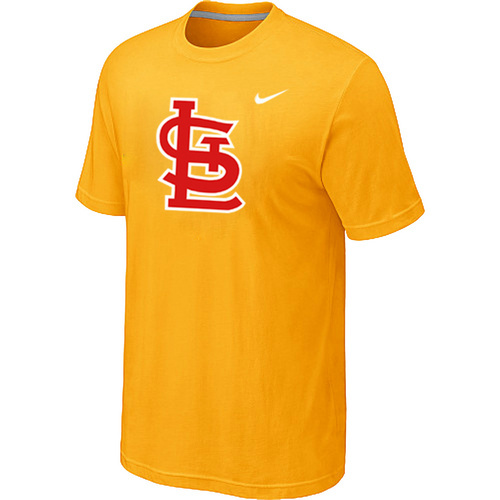 MLBSt-St-Louis Cardinals Nike Short Sleeve Practice T-Shirt Yellow