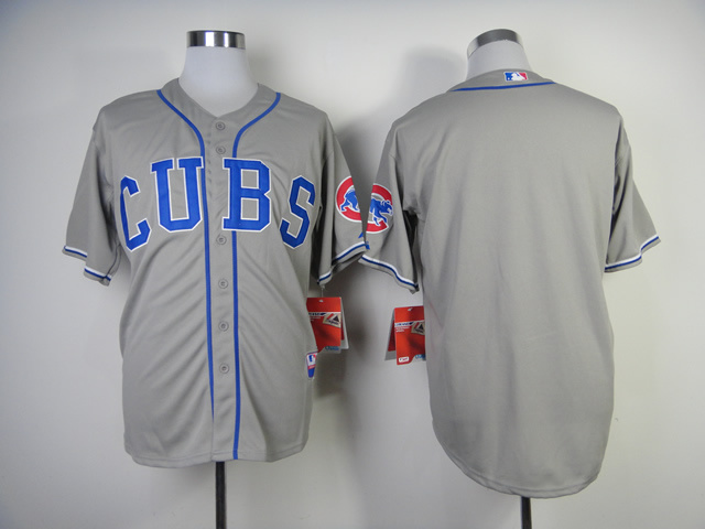 Chicago cubs Blank Grey Jersey