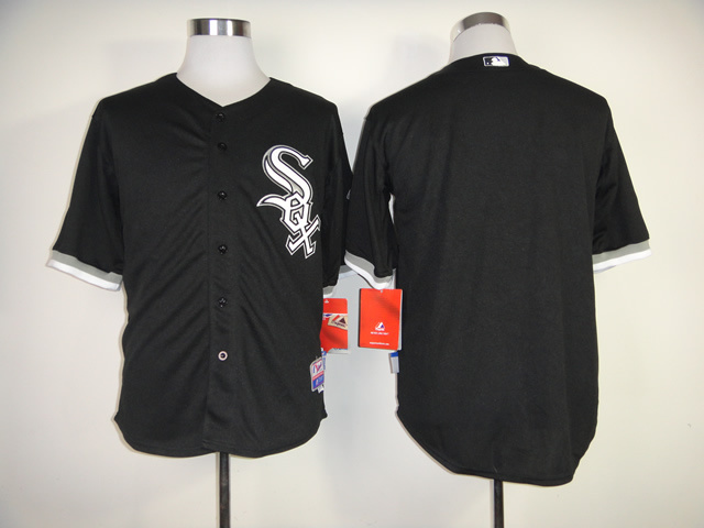 MLB Chicago White Sox Black Blank Jersey