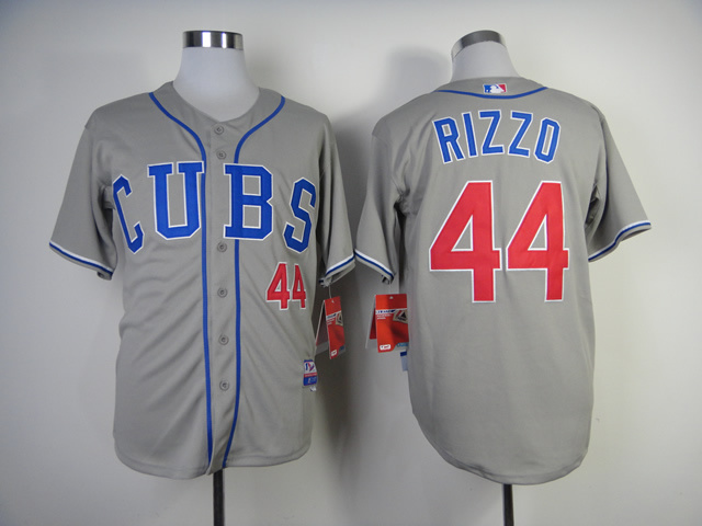 MLB Chicago cubs #44 Rizzo Jersey Grey