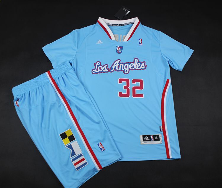 NBA Los Angeles Clippers Blue #32 Griffin Jersey & Short Suit