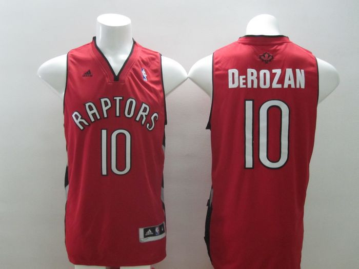 NBA Toronto Raptors #10 De-ROZAN Red Jersey
