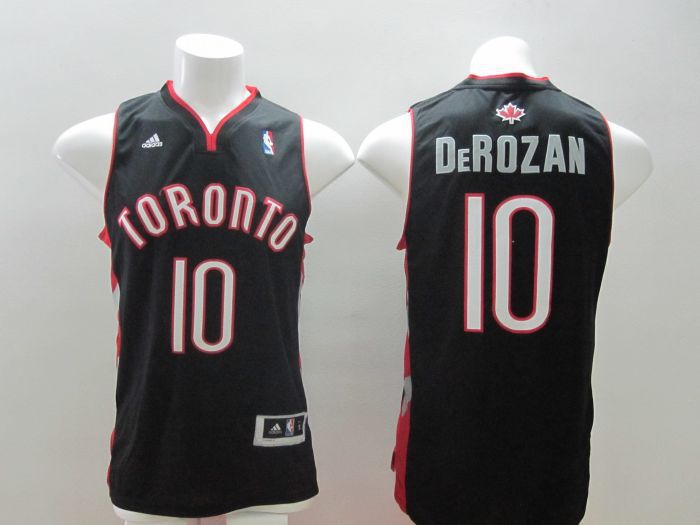 NBA Toronto Raptors #10 De-ROZAN Black Jersey