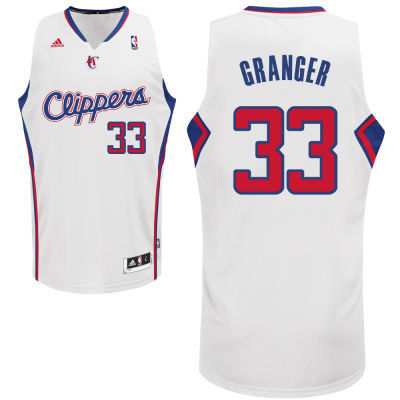 NBA Los Angeles Clippers 33 Antawn Jamison White Jersey