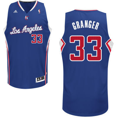 NBA Los Angeles Clippers 33 Antawn Jamison Blue Jersey