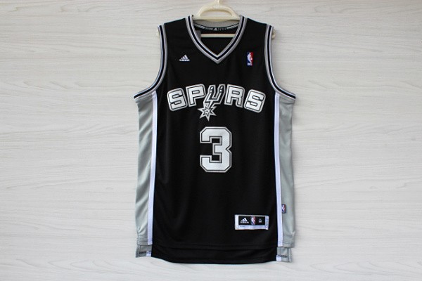 Adidas NBA San Antonio Spurs 3 Marco Belinelli Black Swingman basketball Jersey