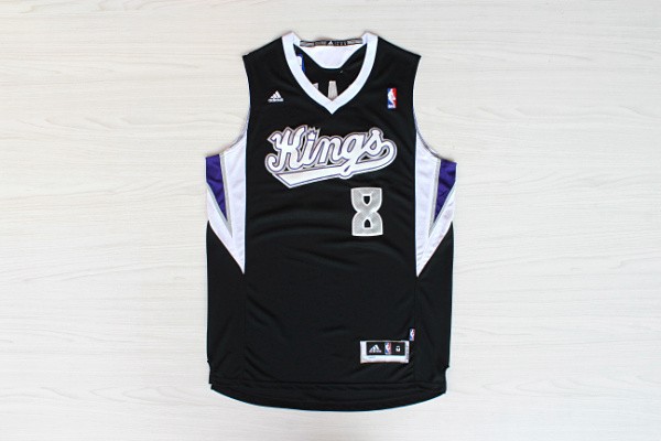 NBA Sacramento Kings #8 Black Jersey