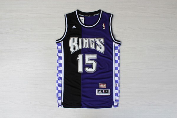 Sacramento Kings #15 DeMarcus Cousins Purple Road NBA Jersey