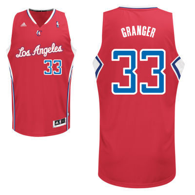 NBA Los Angeles Clippers 33 Antawn Jamison Red Jersey