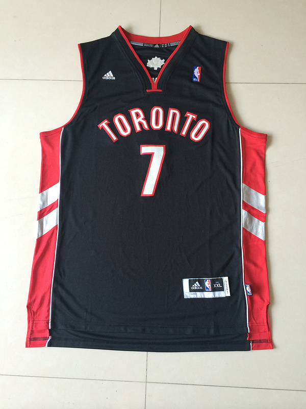 Toronto Raptors #7 Andrea Bargnani Black Jersey