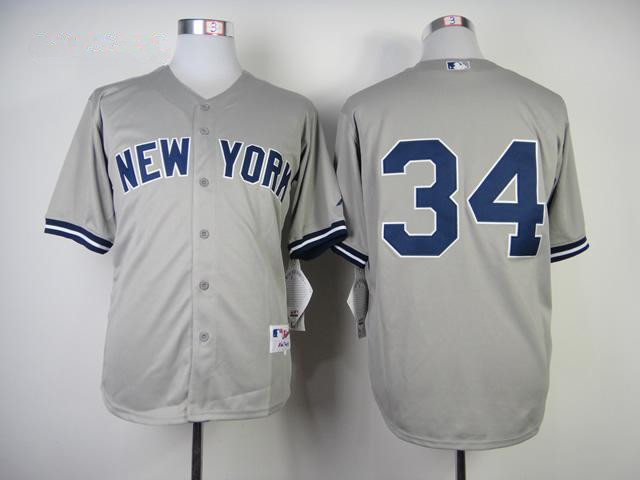 New York Yankees #34 Brian McCann Road Jersey