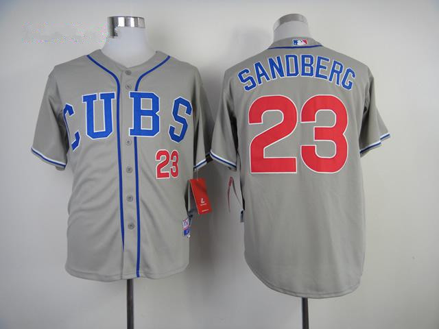 Chicago Cubs #23 ryne sandberg 2014 New Gray