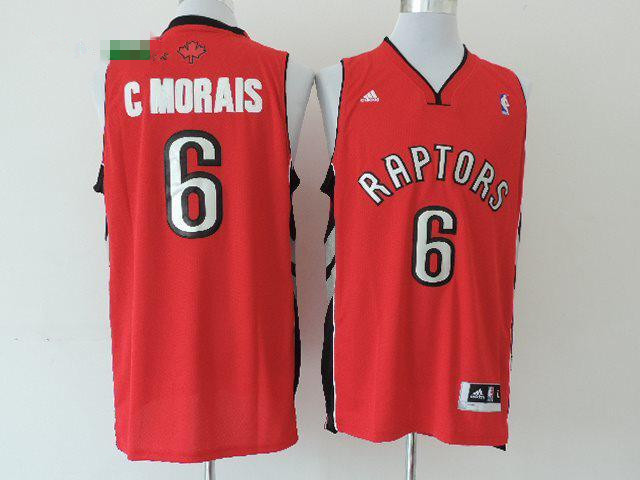 NBA Toronto Raptors #6 C Morais Red