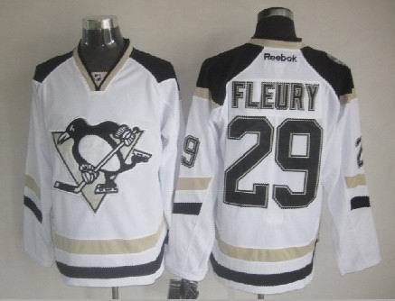Pittsburgh Penguins Andre Fleury Jersey 29 Black Home Jersey