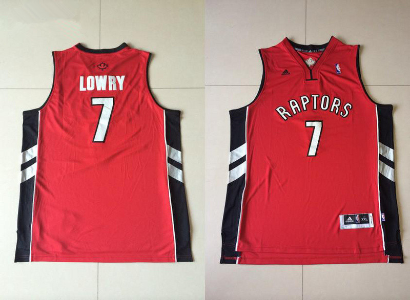 NBA Toronto Raptors #7 Loway Red Jersey