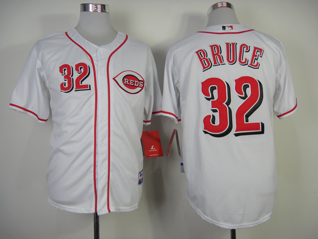 MLB Cincinnati Reds #32 Bruce White New Jersey