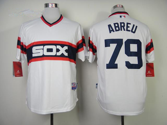 Chicago White Sox 79 Authentic 2013 Chicago White Sox jose abreu Alternate Home Cool Base Jersey