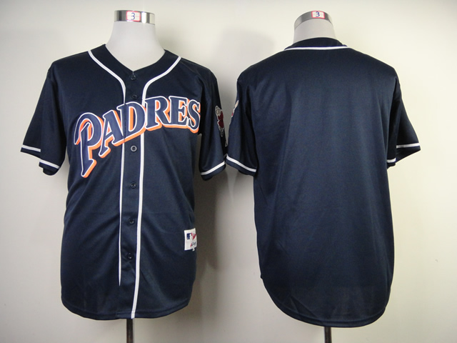 MLB San Diego Padres Blank Blank 1998 Turn Back The Clock Jersey